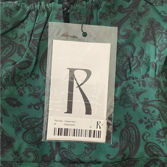 Réalisation Par The Inez Dress in Dazed Noir, Size M - Picture 5 of 6